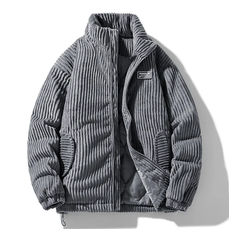 Men Winter Corduroy Puffer Jac - огляд і ціна Streetwear Brand Clothing